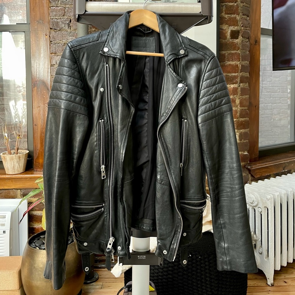 Men’s All Saints Leather Jacket